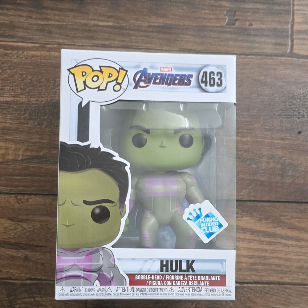 Funko Pop! Vinyl: Marvel Avengers - Hulk Bobblehead Vinyl Figure #463